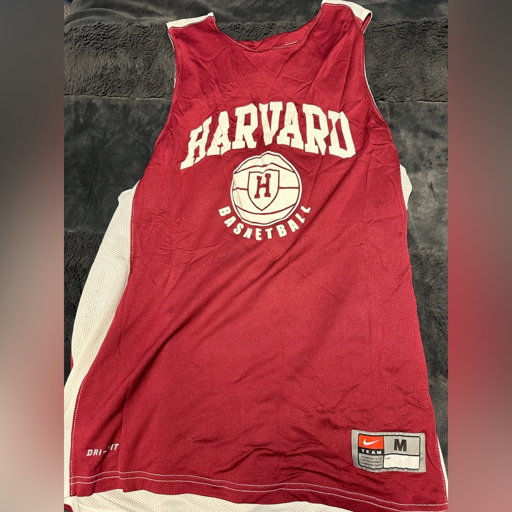 Harvard Men’s Basketball team issued practice jersey
